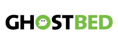 Ghostbed text logo flat1